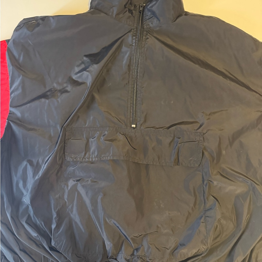 Emory Park Black and Red Windbreaker Jacket